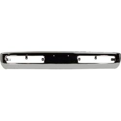 Replacement Bumper Steel Chrome, Front, 1-year unlimited-mileage warranty 729