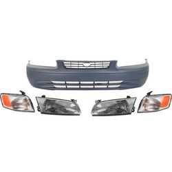 Replacement Bumper Cover Primed, Front, 1-year unlimited-mileage warranty KIT-30715-04