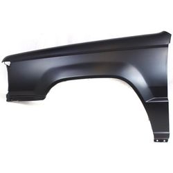 Replacement Fender Steel Primed, Front, Driver Side, 1-year unlimited-mileage warranty 972