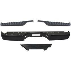 Replacement Step Bumper Steel Powdercoated Black, 1-year unlimited-mileage warranty KIT-50915-20