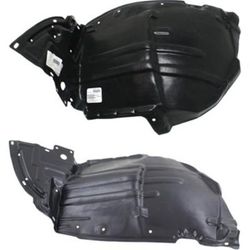 Replacement Fender Liner, Front, Driver & Passenger Side, Front Section, 1-year unlimited-mileage warranty SET-I222101