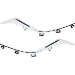 Replacement Grille Trim Chrome, Driver & Passenger Side, 1-year unlimited-mileage warranty SET-REPM071105