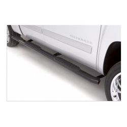 Lund Nerf Bars Steel Powdercoated Black 5 in. Oval Wheel To Series, Lifetime limited warranty with 3-year on finish 26089010