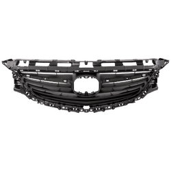 Replacement Grille Assembly Plastic Textured Gray Grille, 1-year unlimited-mileage warranty REPM070181Q