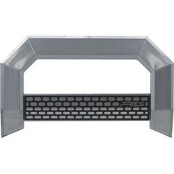Aries Bull Bar Aluminum Powdercoated Chrome AdvantEDGE Series, Front, Lifetime limited warranty with 5-year on finish 2153002