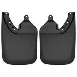 Husky Liners Mud Flaps Plastic Black Custom Fit Series, Rear, Driver & Passenger Side, Lifetime limited warranty 57941