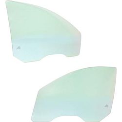 Replacement Door Glass, Front, Driver & Passenger Side, 1-year unlimited-mileage warranty SET-REPF480119