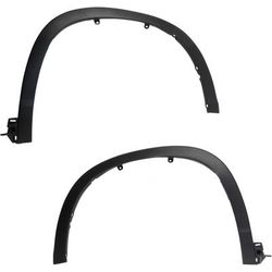 Replacement Fender Trim Plastic Primed, Front, Driver & Passenger Side, 1-year unlimited-mileage warranty SET-REPT221311