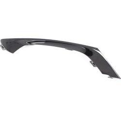 Replacement Bumper Trim Black, Front, Driver Side, Outer, 1-year unlimited-mileage warranty REPC016126