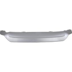Replacement Valance Plastic Painted Silver Bumper Cover Garnish, Rear, 1-year unlimited-mileage warranty REPH764312