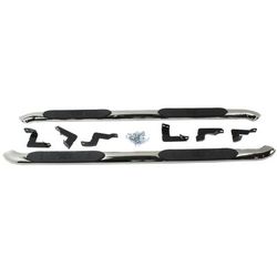 Westin Nerf Bars Stainless Steel Polished Platinum series oval, Lifetime limited warranty 21-2770