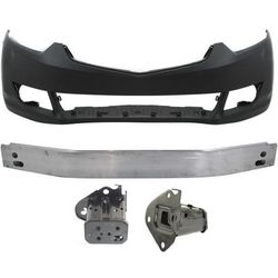 Replacement Bumper Cover Primed, Front, 1-year unlimited-mileage warranty KIT-020117-08
