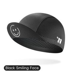 TEMU West Biking Unisex Cycling Cap - Breathable Mesh Summer Bike Hat With Thin Liner, Stylish Black & For Men And Women, Outdoor Bicycle Riding, Cycling Accessorie, Without Battery