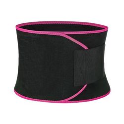 TEMU 1pc Sports Sweat Waist Support Belt Shape Running Waist Abdominal Training Belt Sauna Waist Trimmer