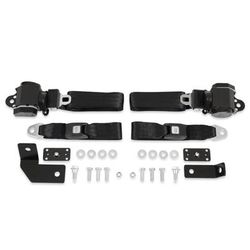 Brothers Trucks Seat Belt Black 3-Point, Lifetime Limited Warranty BELTKT4-3BLACK
