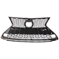 JC Whitney Grille Assembly ABS Plastic Chrome Grille, 1-year unlimited-mileage warranty RL07010082