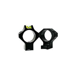 Hawkins Precision 30mm Tikka Long Range Hybrid Rings High 0.6in Black 910-30-H-Tikka-4-2