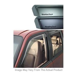 Weathertech Window Visor Acrylic Smoke In-Channel Mount Type Deflector Series, Front & Rear, Driver Passenger Side, 72378
