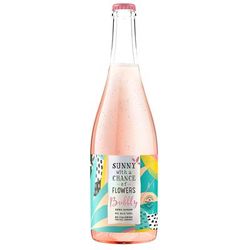 "Sunny With a Chance of Flowers Bubbly Rose Champagne - California"
