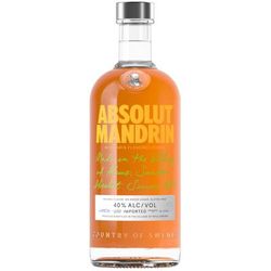"Absolut Mandarin Vodka Vodka - Sweden"