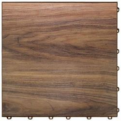 Swisstrax Medium Maple Vinyltrax Pro Garage Floor Tile (10 Pack)