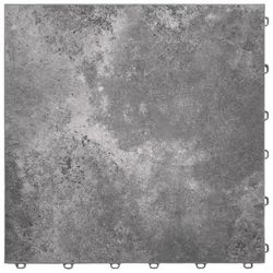 Swisstrax Polished Concrete Vinyltrax Pro Garage Floor Tile (10 Pack)