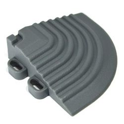 Swisstrax Slate Grey Pro Series Corner Piece (4 Pack)