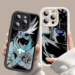 Anime Pain Kakashi Case for Apple iPhone 16 15 Pro Max 14 13 12 Mini 11 7 8 SE XR XS MAX 16 Plus Soft Cover Phone Funda Capa