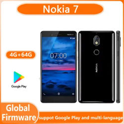 Nokia 7 4G Smartphone 5.2 Inches 4G 64G 16MP Camera Dual SIM Android Smartphone Unlocked Used Phone