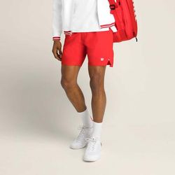 Wilson Tournament Short v2 7" Unlined Men's Tennis Apparel Infrared