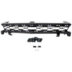 JC Whitney Grille Assembly ABS Plastic Textured Black Shell & Insert Grille, Upper, 1-year unlimited-mileage warranty RC07010106