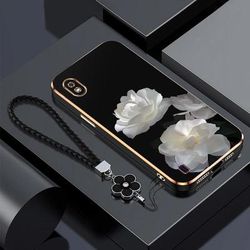 TEMU A10 Soft Shell Case For Galaxy A10 With A Tender Lotus Design, Everyday