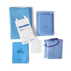 Medline Basic Pack IV with Gowns, Sirus, 8/CS (DYNJP1015S)