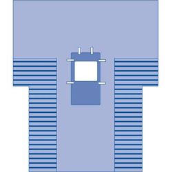 Medline Laparoscopy Abdominal Drape, 20/CS (SPT-3815SCS)