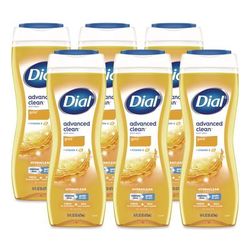 Dial Body Wash Advanced Clean Gold, Original Gold, 16 oz, 6/Carton (DIA09119)