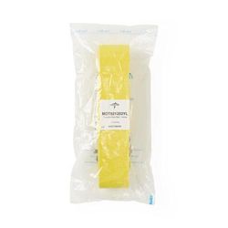 Medline Cotton Gait/Transfer Belt with Metal Buckle, Bariatric, 2" x 72", Yellow, 1 EA (MDT821203YL)