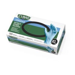 Curad Textured Nitrile Exam Gloves, Size XL, 130/BX (CUR9317H)