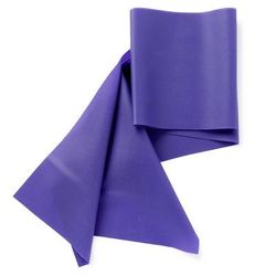 Medline Dry Natural Rubber Exercise Band, Latex, Plum, X-Heavy, 5' Single, 1 EA (MDSBND5FTXH)