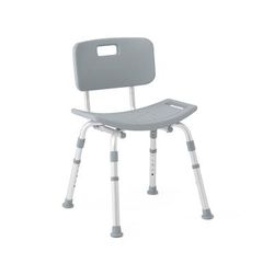 Medline Gray Knockdown Shower Chair, 4/CS (G2-102KX4)