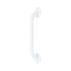 Medline White Enamel Wall Grab Bar, 12" Long, 300 lb. Weight Capacity, 1/CS (G5-012WRX1)