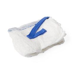 Medline X-Ray Detectable Sterile Lap Sponge, 18" x 18", Deluxe, 10/Pack, 20 Packs/Case, 10/PK (MDS251518LFTH)