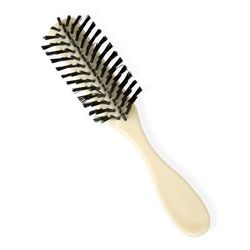 Medline Polyethylene Hair Brush, Nylon Bristles, 7.5", 144/CS (MDS137015)