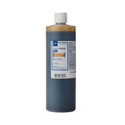 Medline Povidone Iodine (PVP) Scrub Solution, 1 Pint, 24/CS (MDS093947)