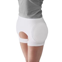 Medline Premium Hip Protector, Open, Size L, for 40"-48" Waist, 10/CS (HIPPROTOPLG)