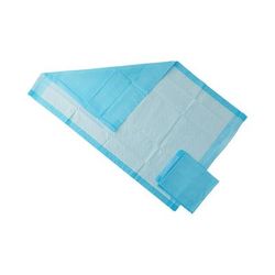 Medline Protection Plus Underpad, Light Absorbency, 23" x 36", Blue, 150/CS (MSC281226C)