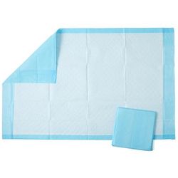 Medline Protection Plus Underpad, Moderate Absorbency, 23" x 36", Blue, 25/BG (MSC281232H)