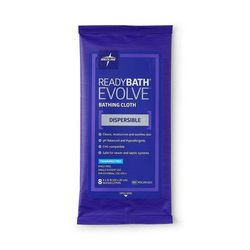 Medline ReadyBath Evolve Fragrance-Free Bathing Wipes, 1 PK (MSC095303H)
