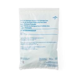 Medline Swab System Extended Care Oral Care Kit with 2 oz. Hydrogen Peroxide Mouthwash, 1 EA (MDS096000HPH)