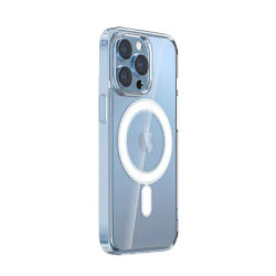 New Transparent Acrylic Clear Case For iPhone 16 15 14 13 12 11 Pro Max Magnatic For Magsafe