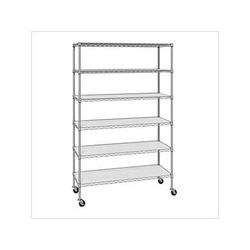 Seville Classics Heavy Duty 6-Tier Industrial Shelving (Granite)